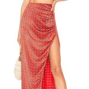 RARE House of Harlow x Revolve Midi Elon Skirt, M